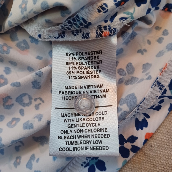 BirdieBound Floral-Print Golf Polo Men's Size Medium - Picture 3 of 8